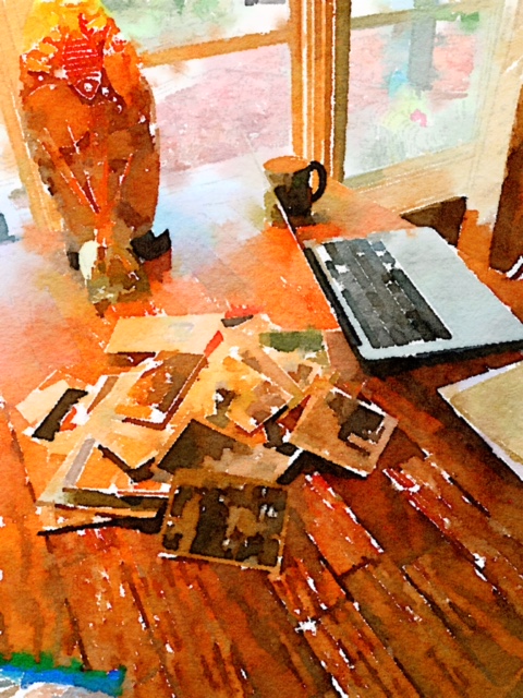 Painted in Waterlogue